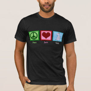 T-shirt Chèvres d'amour de paix