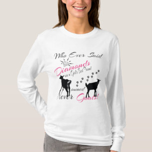 T-shirt Chèvres et diamants