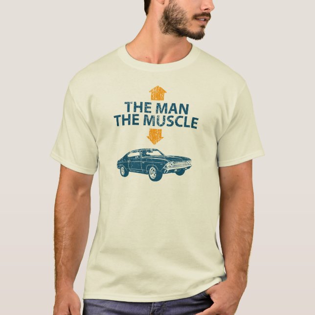 T-shirt Chevrolet 1969 Chevelle 396 solides solubles (Devant)