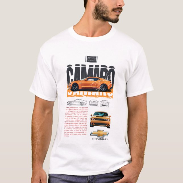 T-shirt Chevrolet Camaro (Devant)
