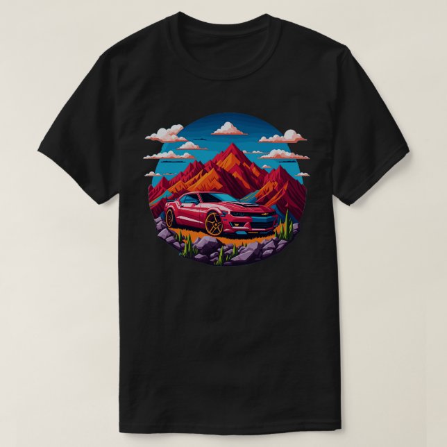 T-shirt Chevrolet Camaro 3 (Design devant)