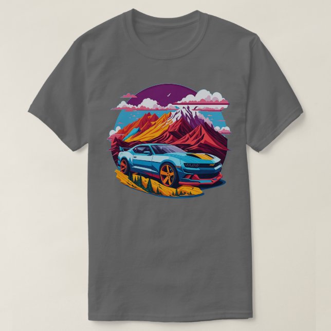 T-shirt Chevrolet Camaro Lover (Design devant)