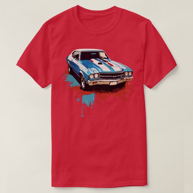 T-shirt Chevrolet Chevelle (Design devant)