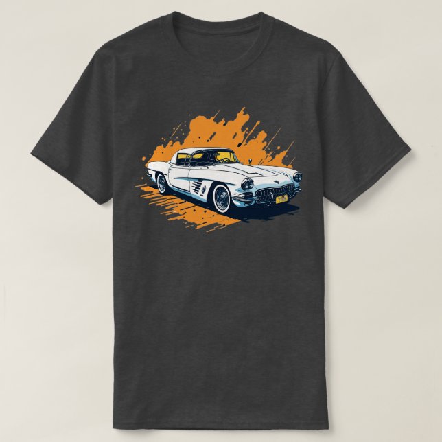 T-shirt Chevrolet Corvette 1953 (Design devant)