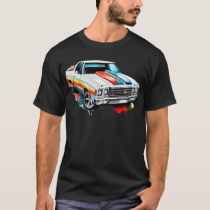 T-shirt Chevrolet El Camino 1973 2