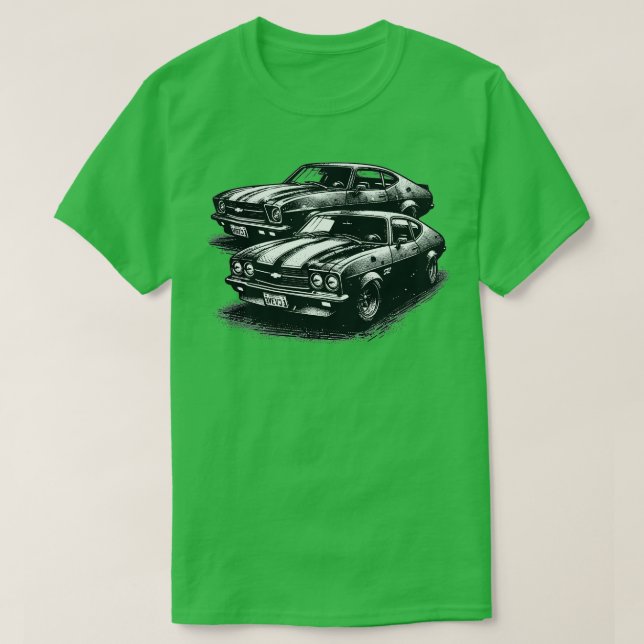 T-shirt Chevrolet Vega 13 (Design devant)