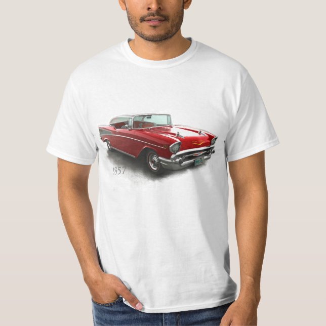 T-shirt Chevy57-34b, 1957 (Devant)