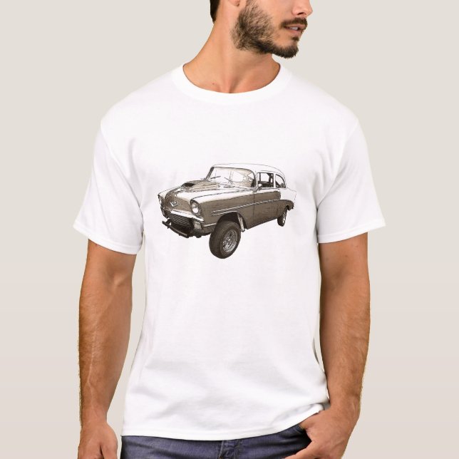 T-shirt Chevy 1956 Gasser (Devant)