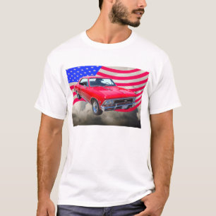 T-shirt Chevy Chevelle SS 396 avec drapeau américain