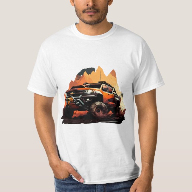 T-shirt Chevy Colorado Rock Crawler (Devant)