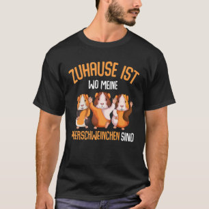 T-shirt Chez moi, mes cobayes sont des enfants filles
