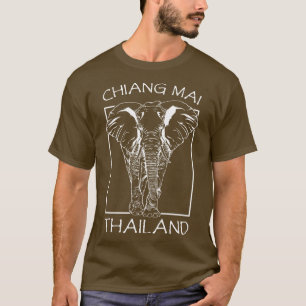 T-shirt Chiang Mai Chiengmai Thaïlande Elephant Tropics Tr