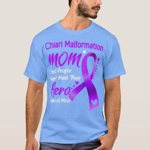 T-shirt Chiari Malformation Maman J'Ai Élevé Mine Ruban Lo