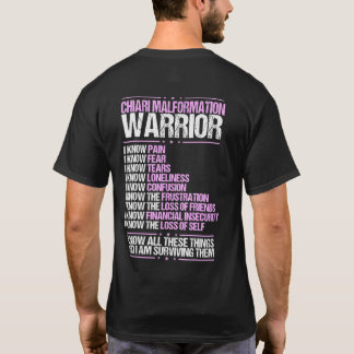 T-shirt Chiari Malformation Sensibilisation Douleur Surviv
