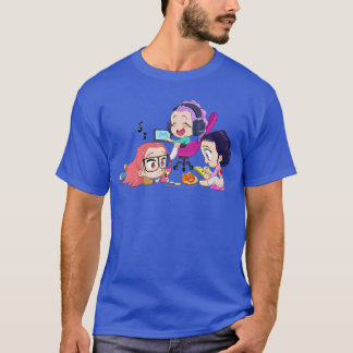 T-shirt Chibi Huntri Chillin à la maison amis d'Halloween