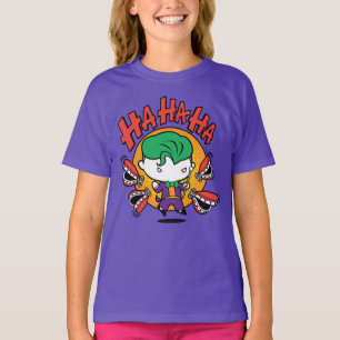 T-shirt Chibi Joker Avec Dents De Jouet