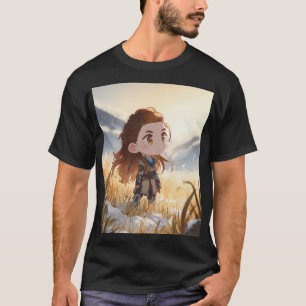 T-shirt Chibi Machine-Chasseuse