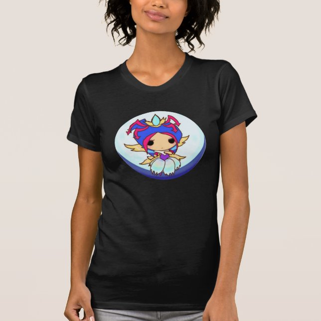 T-shirt Chibi mauvais de reine (Devant)