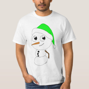 T-shirt chibi snowman