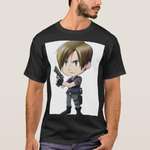 T-shirt Chibi Survivant Policier Débutant