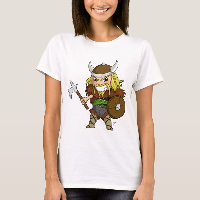 T-shirt Chibi Viking (Devant)