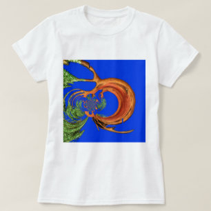 T-shirt Chic Round Hakuna Matata Navy Blue Collection