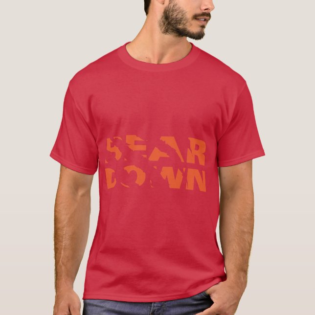 T-shirt Chicago Bears - Bear Down - Claw Tear 1 (Devant)