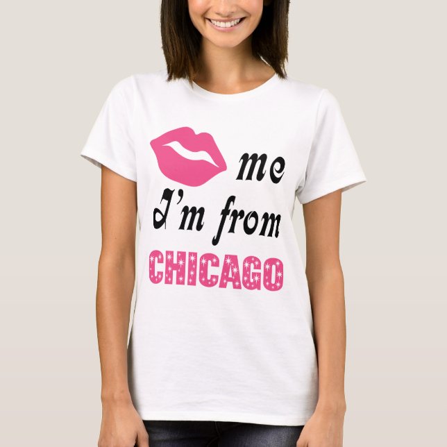 T-shirt Chicago drôle (Devant)