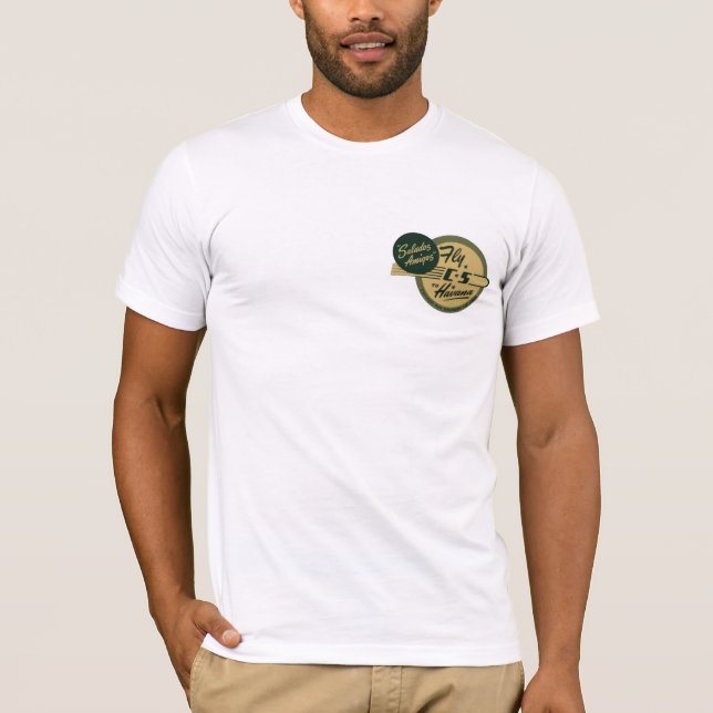T-shirt Chicago et lignes aériennes du sud (Devant)