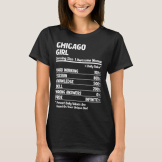 T-shirt Chicago Girl