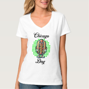 T-shirt Chicago Hot dog Retro Pop Art