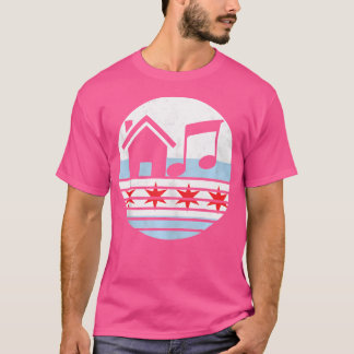 T-shirt Chicago House Music Dj Edm