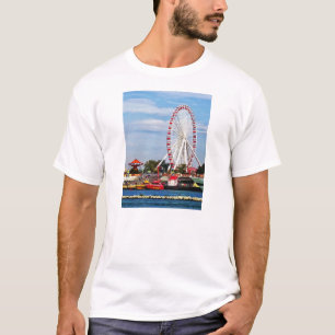 T-shirt Chicago IL - Ferris Wheel at Navy Pier