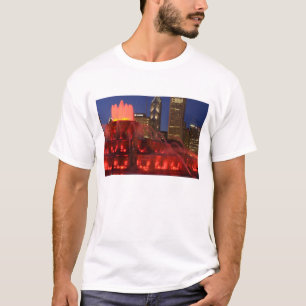 T-shirt Chicago, Illinois, fontaine Buckingham