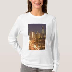 T-shirt Chicago, Illinois, vue panoramique depuis West Loo