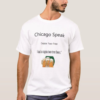 T-shirt Chicago parlent
