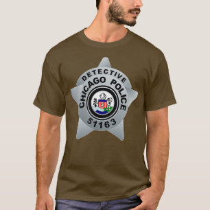 T-SHIRT CHICAGO PD BADGE 51163 DÉTECTIVE JAY HALSTEAD