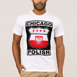 T-shirt Chicago Polonais American Tee