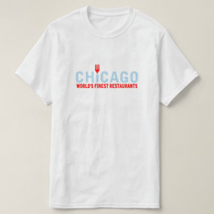 T-shirt Chicago possède les meilleurs restaurants du mond