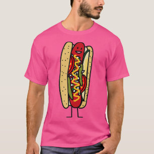 T-shirt Chicago Style Hot Chien pavot à graines de pavot c