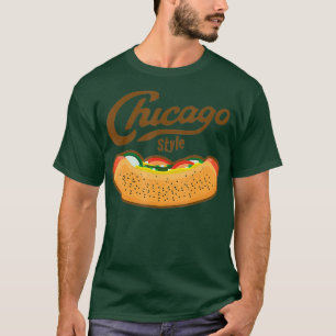T-shirt Chicago Style Hot Dog été