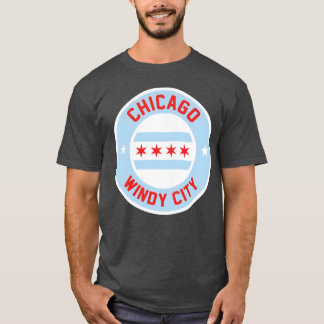 T-shirt Chicago Ville Ventée