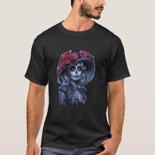 T-shirt Chicano Chicana La Raza Barrio Tatouage Art Décès 