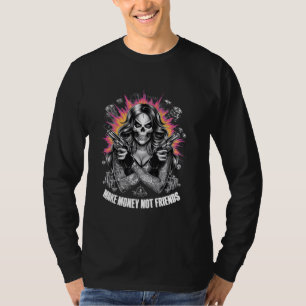 T-shirt Chicano Chicana La Raza Barrio Tatouage Art Décès
