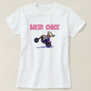 T-shirt Chick Biker