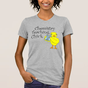 T-shirt Chick enseignant en chimie