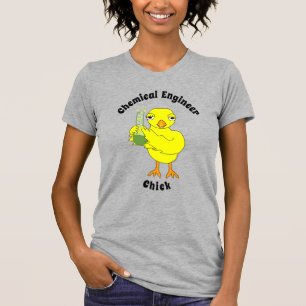 T-shirt Chick, ingénieur chimique