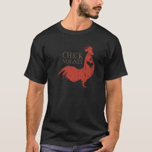 T-shirt Chick Magnet Retro Vintage