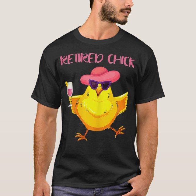 T-shirt Chick retraité 2020 Drôle cadeau de retraite pour  (Devant)