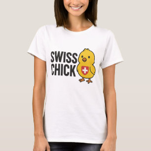 T-shirt Chick suisse